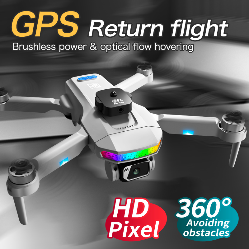 Drone Gps Mount - D8PRO Borstelloze GPS Drone, 6K HD