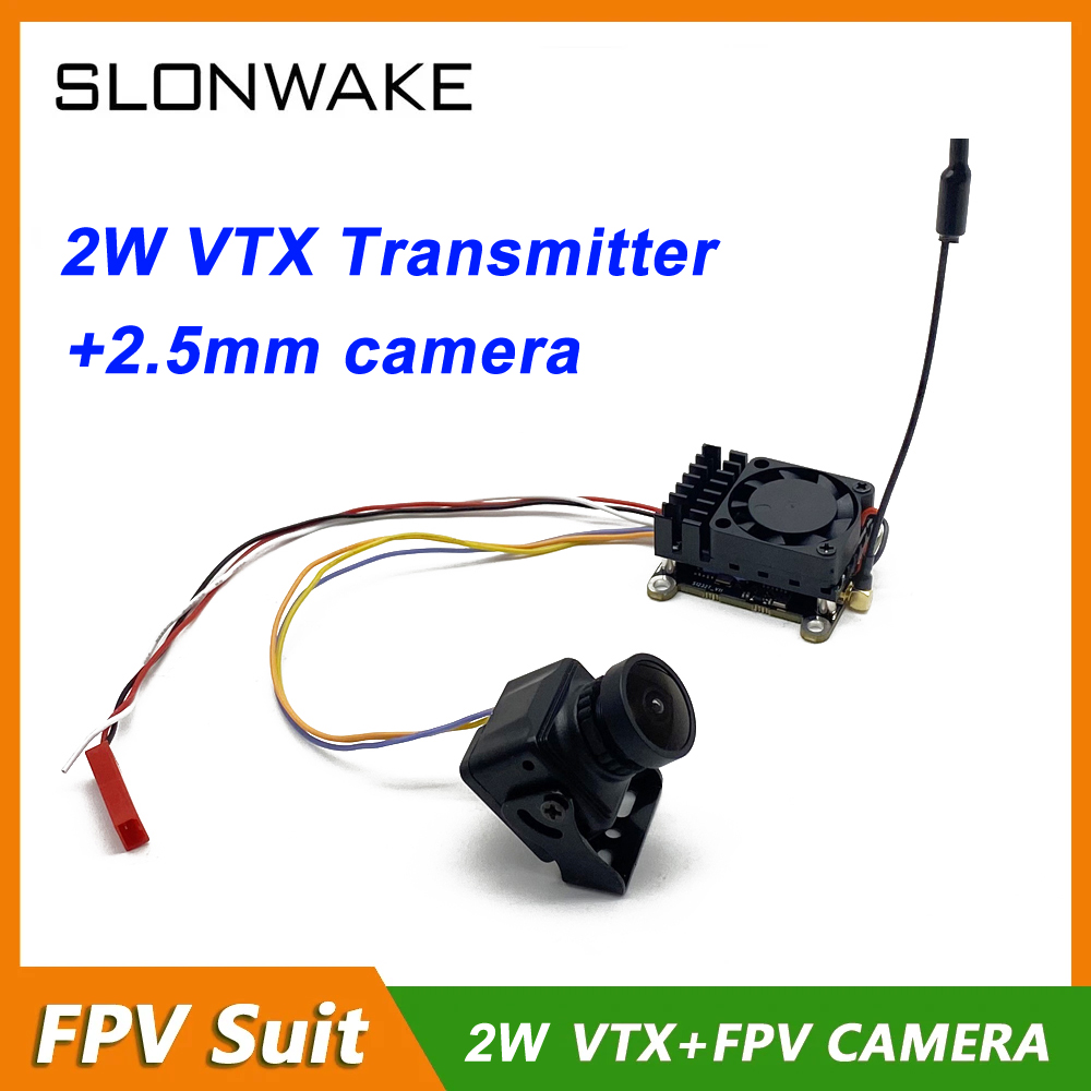 Drone Transmitter - Lange afstand 5.8G 48CH 200/500/1000/2000mW verstelbare