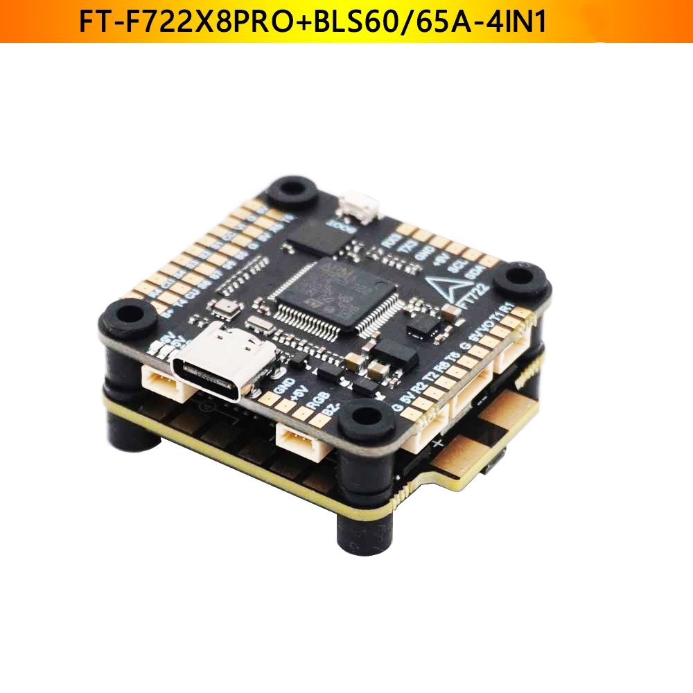 Drone Esc - 60A BLHELI_S 4IN1 3-6S borstelloze ESC