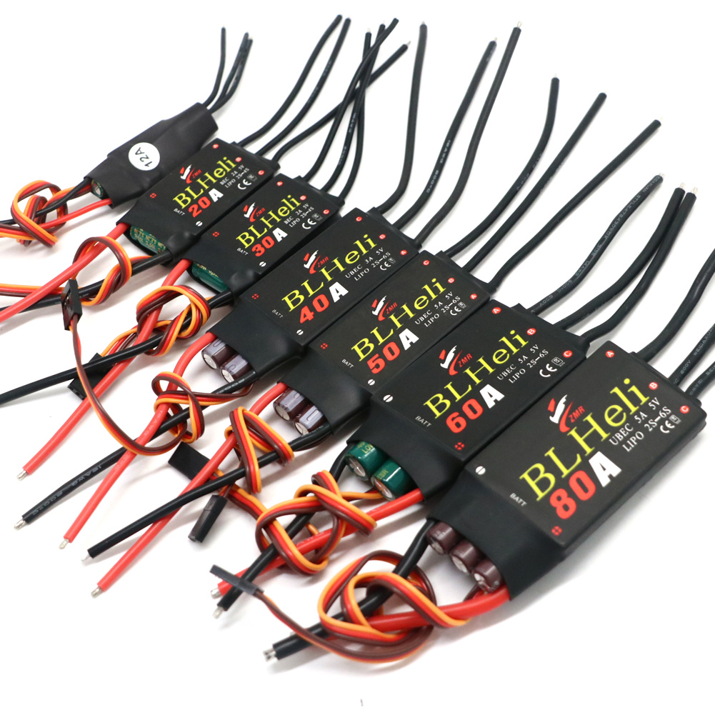 Drone Battery - BLHeli Borstelloze ESC 80A 12A 20A
