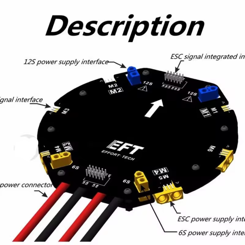 EFT Grote Stroomverdeelplaat P - Drone Battery recensie en prijs