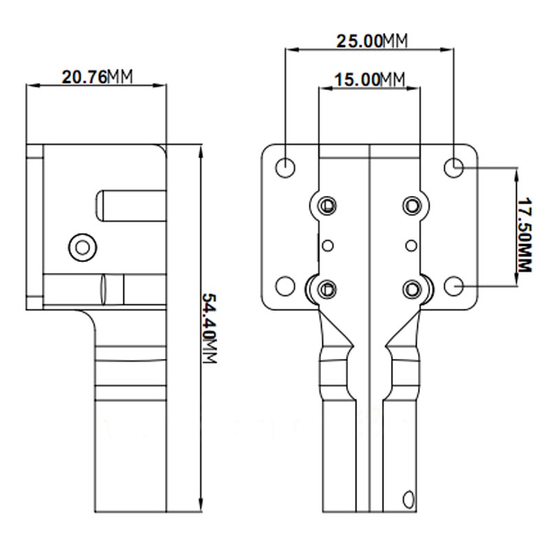 2 Stuks 25G Mini Metalen Worm  - Drone Landing Gear recensie en prijs