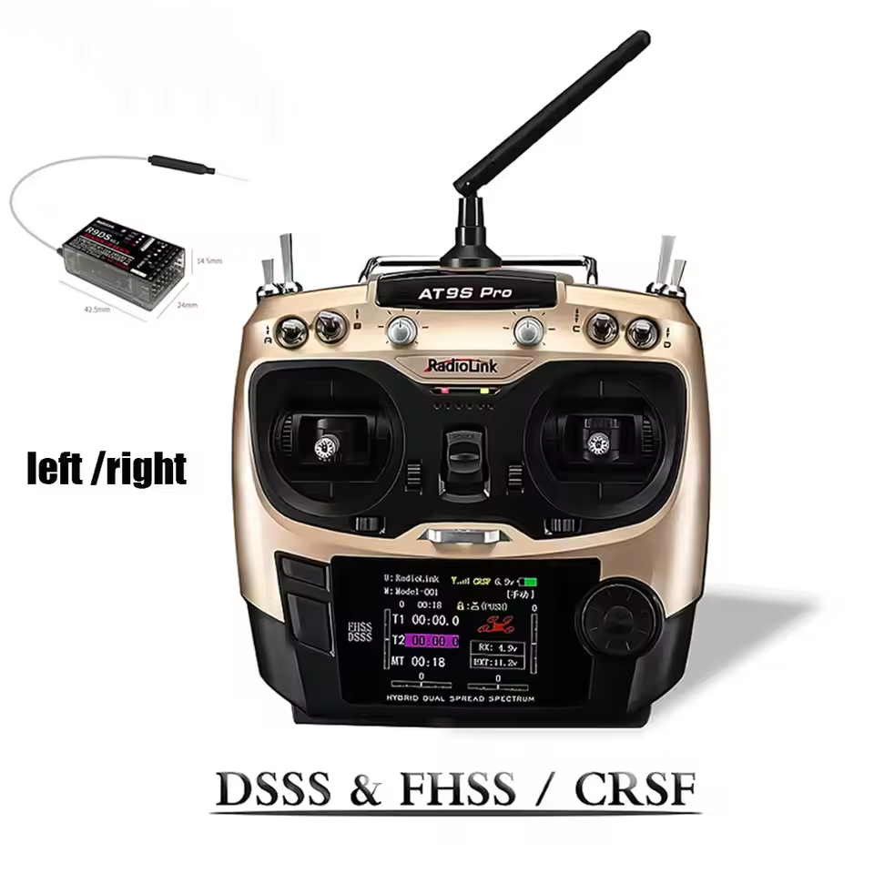 Radiolink AT9SPro 12CH 2.4G DS - Drone Battery recensie en prijs