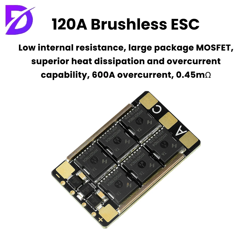 3-8S AM32 ESC 120A borstelloze - Drone Esc recensie en prijs