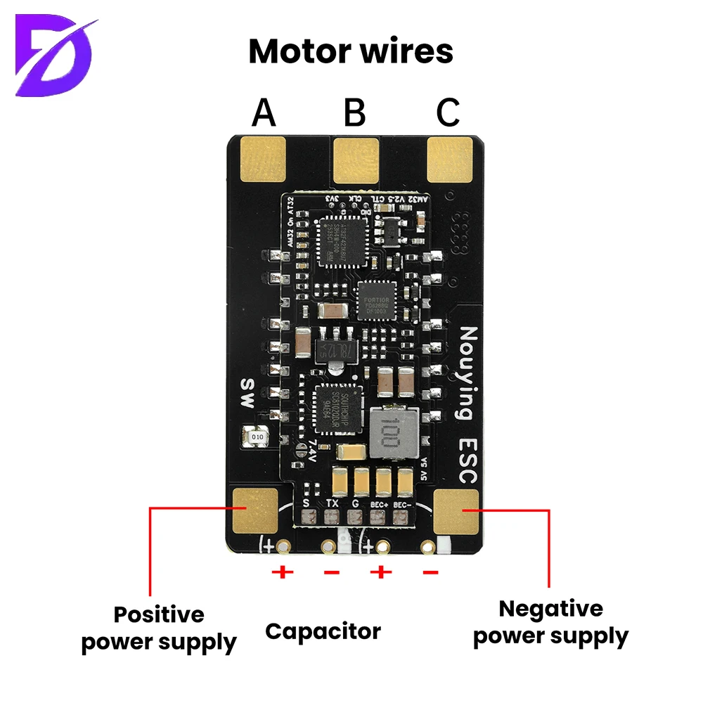 3-8S AM32 ESC 120A borstelloze - Drone Esc recensie en prijs